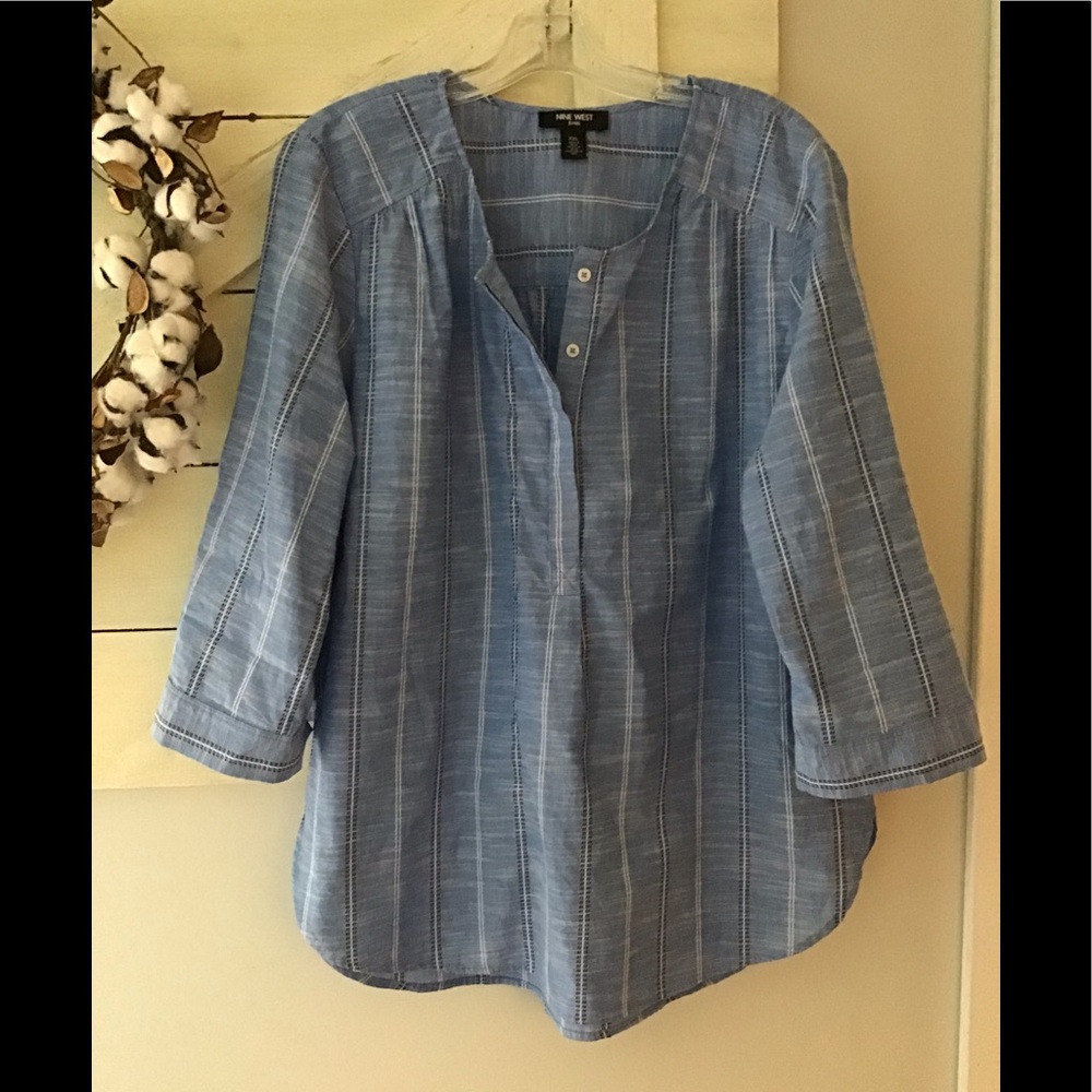 Nine West Jeans Top XXL